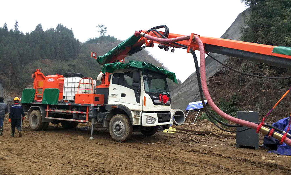 CSP30車載式濕噴台車